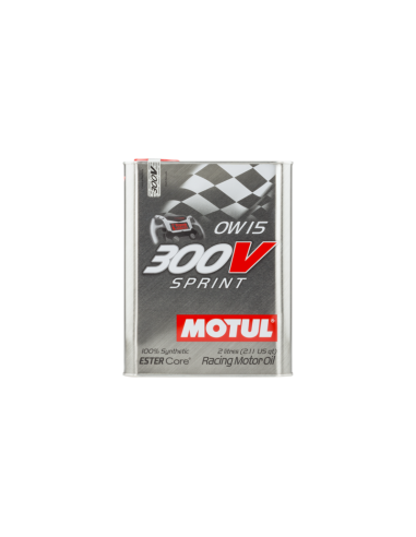 aceite de competicion motul 300v sprint 104238 sae 0w 15 2 l