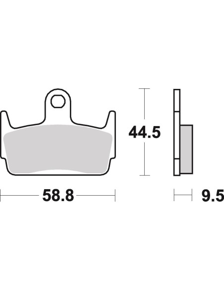 pastillas de freno moto brembo genuinas 07016