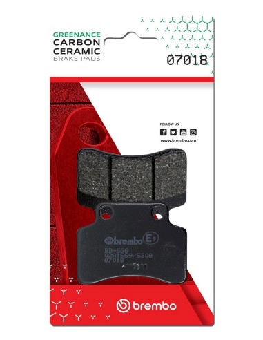 pastillas de freno moto brembo genuinas 07018