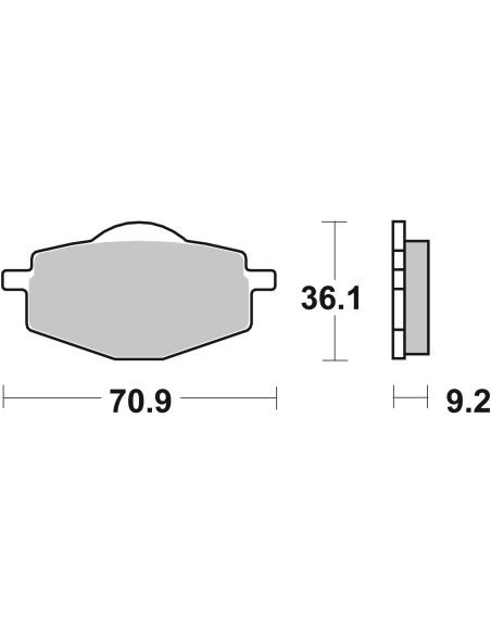 pastillas de freno moto brembo genuinas 07039