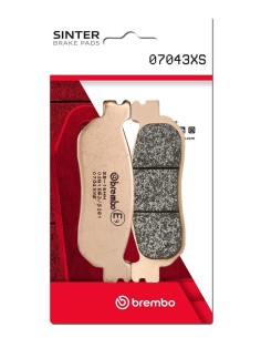 pastillas de freno moto brembo sinterizadas 07043xs