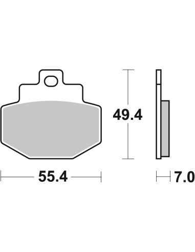 pastillas de freno moto brembo genuinas 07047