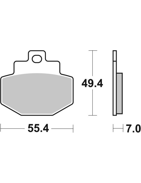 pastillas de freno moto brembo genuinas 07047