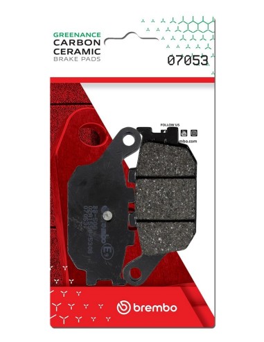 pastillas de freno moto brembo genuinas 07053