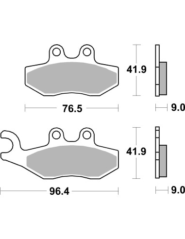 pastillas de freno moto brembo sinterizadas 07056xs