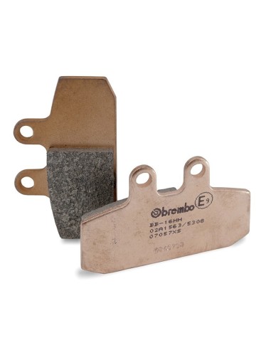pastillas de freno moto brembo sinterizadas 07057xs