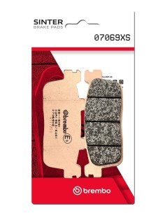 pastillas de freno moto brembo sinterizadas 07069xs