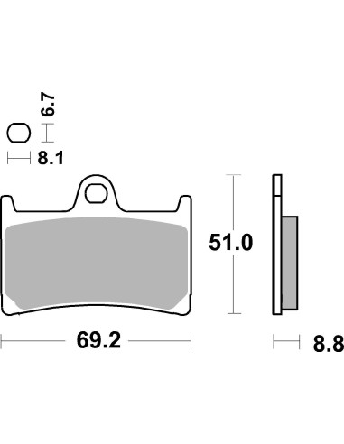 pastillas de freno moto brembo genuinas 07077