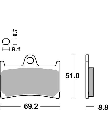 pastillas de freno moto brembo genuinas 07077