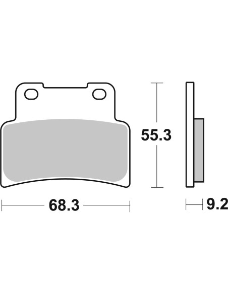 pastillas de freno moto brembo genuinas 07100