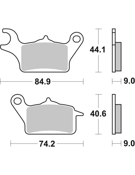 pastillas de freno moto brembo genuinas 07111