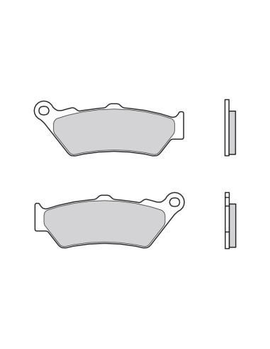 pastillas de freno moto brembo genuinas 07bb0365