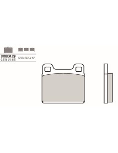 pastillas de freno moto brembo genuinas 07bb3429