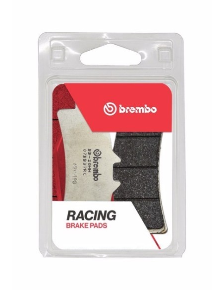 pastillas de freno moto brembo de carbono 07bb37rc