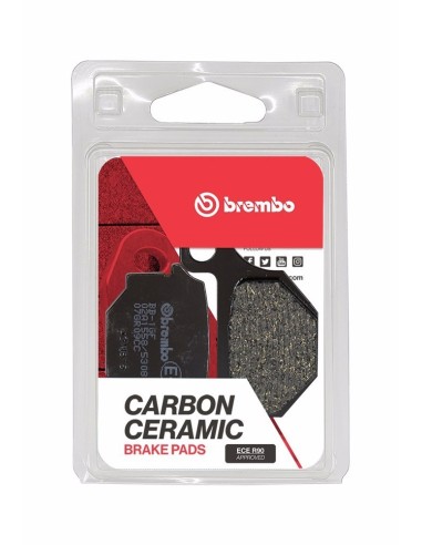 pastillas de freno moto brembo organicas 07gr09cc