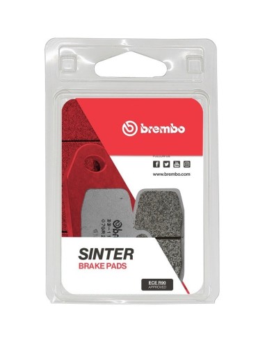 pastillas de freno moto brembo sinterizadas 07gr20sx