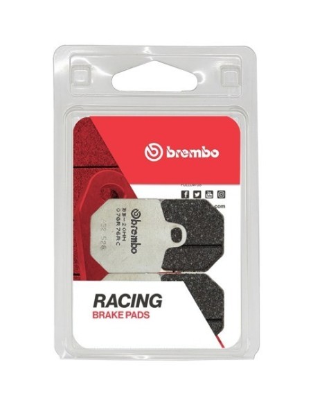 pastillas de freno moto brembo de carbono 07gr76rc