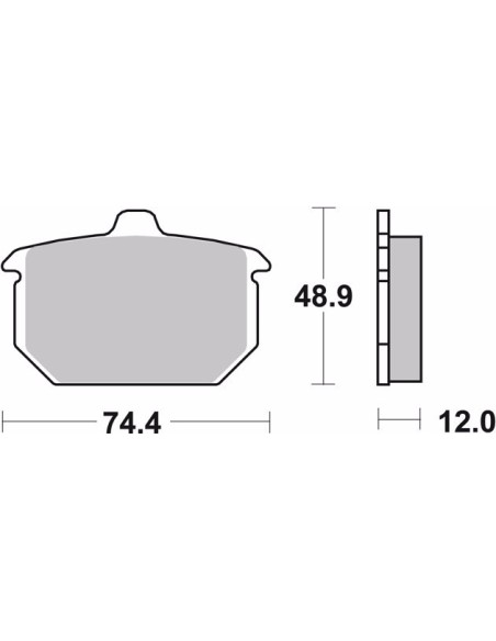 pastillas de freno moto brembo genuinas 07hd0413