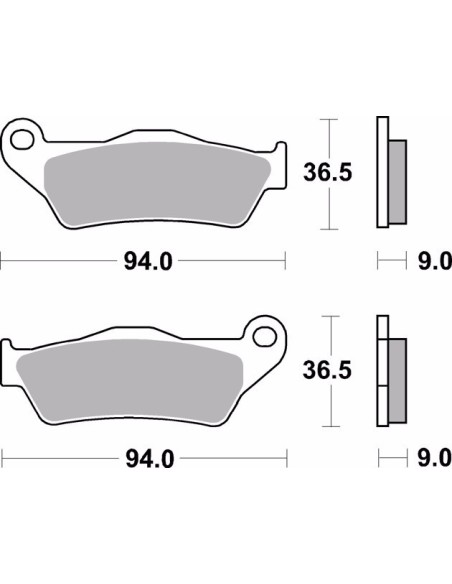 pastillas de freno moto brembo organicas 07hd21cc