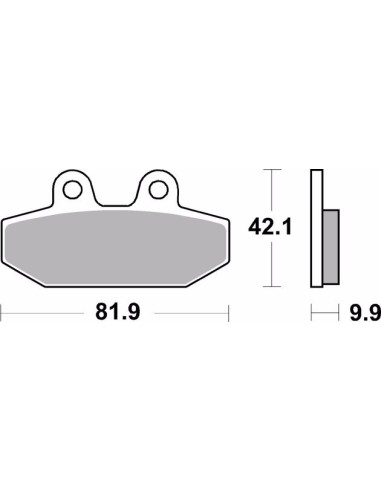pastillas de freno moto brembo organicas 07hd23cc