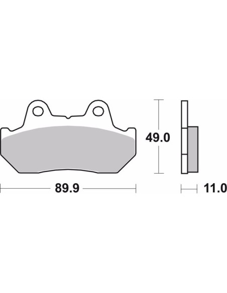 pastillas de freno moto brembo sinterizadas 07ho10sa