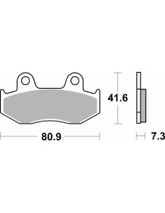 pastillas de freno moto brembo organicas 07ho15tt 2