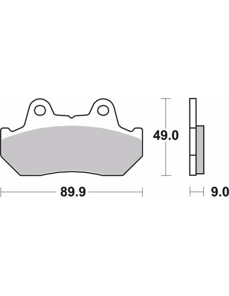 pastillas de freno moto brembo genuinas 07ho1807