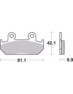 pastillas de freno moto brembo sinterizadas 07ho21sa 2