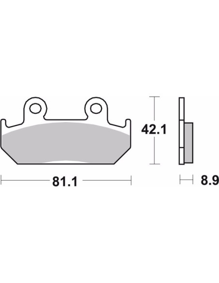 pastillas de freno moto brembo sinterizadas 07ho21sa