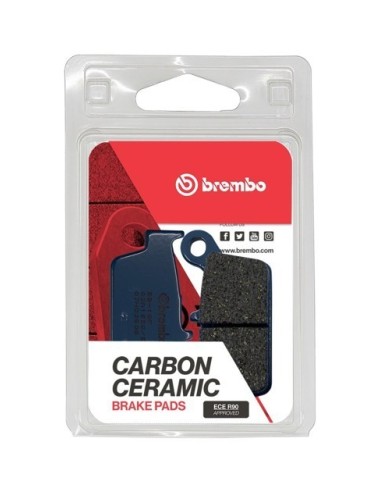 pastillas de freno moto brembo genuinas 07ho2608