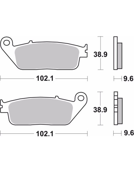 pastillas de freno moto brembo sinterizadas 07ho31sp
