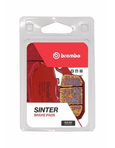 pastillas de freno moto brembo sinterizadas 07ho36sp