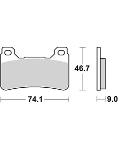 pastillas de freno moto brembo de carbono 07ho50rc 2