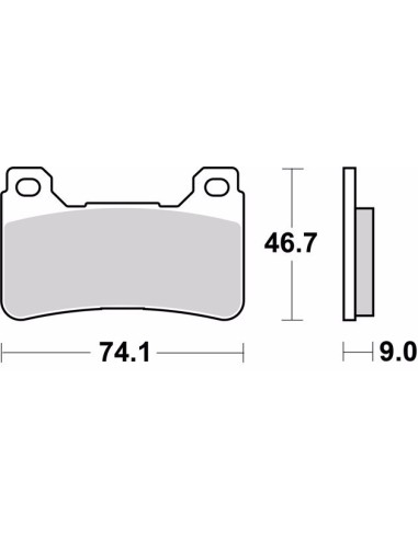 pastillas de freno moto brembo sinterizadas 07ho50sr