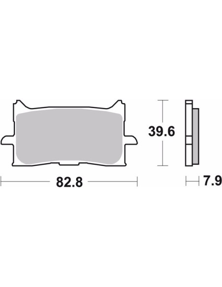 pastillas de freno moto brembo sinterizadas 07ho62sa
