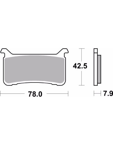 pastillas de freno moto brembo sinterizadas 07ho63sr