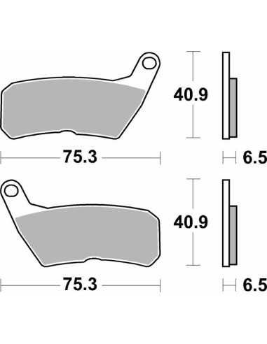 pastillas de freno moto brembo organicas 07ho71cc