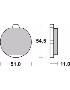 pastillas de freno moto brembo genuinas 07ka0414 2