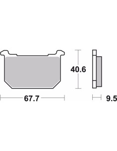 pastillas de freno moto brembo genuinas 07ka0608 2