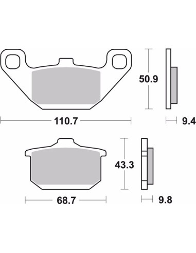 pastillas de freno moto brembo sinterizadas 07ka08sa