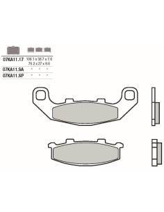 pastillas de freno moto brembo genuinas 07ka1117