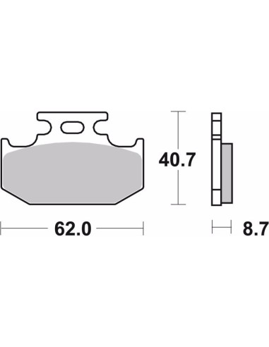 pastillas de freno moto brembo sinterizadas 07ka12sx