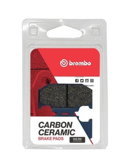 pastillas de freno moto brembo organicas 07ka12tt