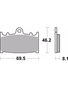pastillas de freno moto brembo genuinas 07ka1306 2