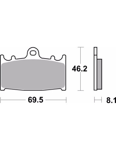 pastillas de freno moto brembo genuinas 07ka1306