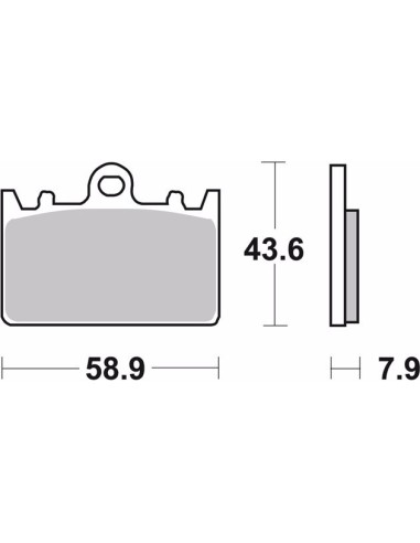 pastillas de freno moto brembo genuinas 07ka1406
