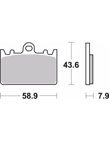 pastillas de freno moto brembo sinterizadas 07ka14sr