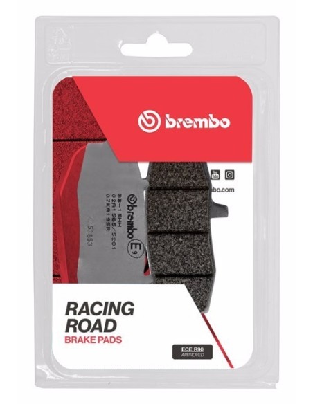 pastillas de freno moto brembo genuinas 07ka19sr delantero izquierda