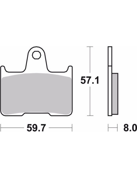 pastillas de freno moto brembo genuinas 07ka2107