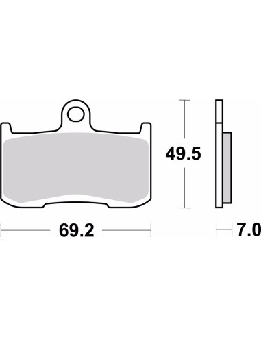 pastillas de freno moto brembo genuinas 07ka2305